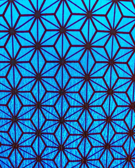 麻の葉文様