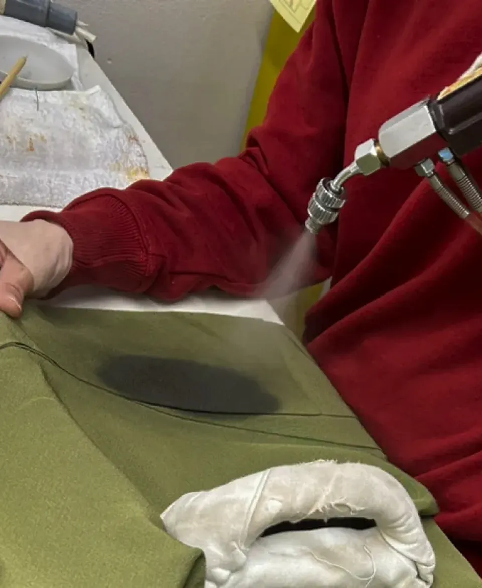 鈴花の着物シミ抜き